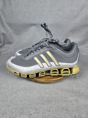 These are the adidas a3 Megaride '20th Anniversary - Grey Gold' sneakers.mens 11
